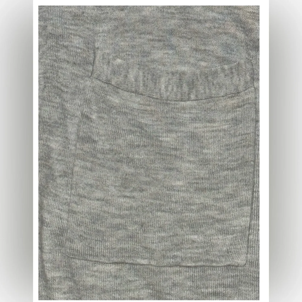 White House Black Market gray duster cardigan